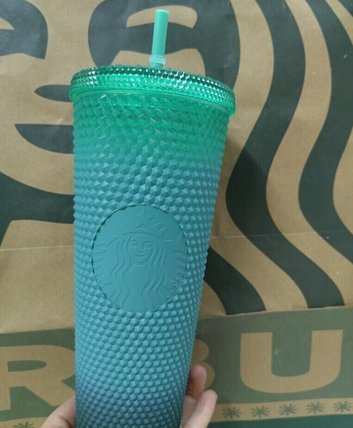 Starbucks China 2021 Tumbler Shinning Diamond Studded 24oz Straw Cold Cup